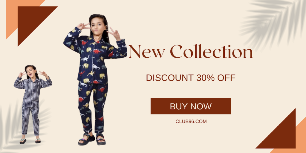 Make Bedtime Fun with Stylish Night Suits for Girls