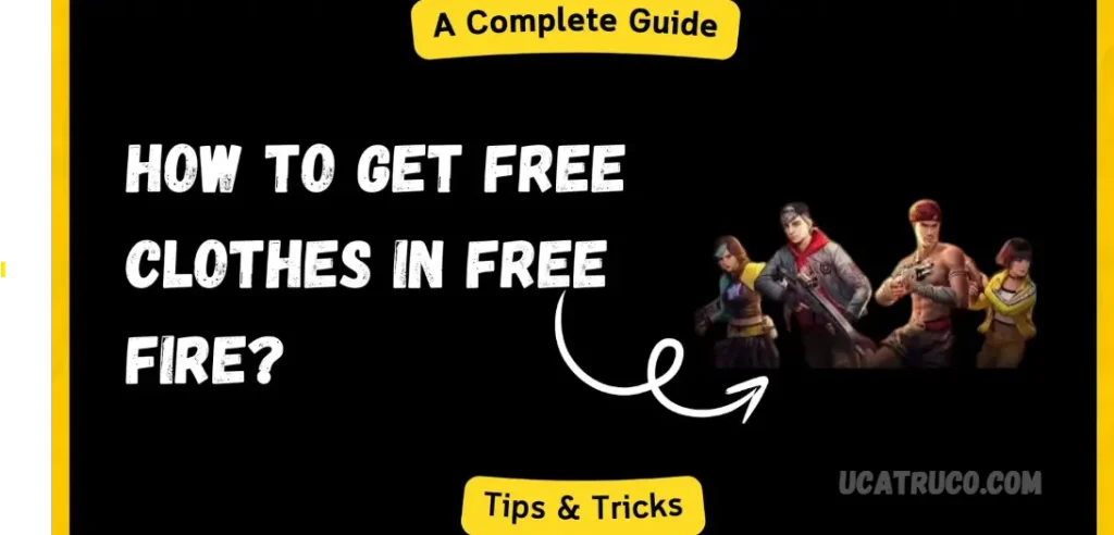 There Are Free Fire Clothing Giveaways