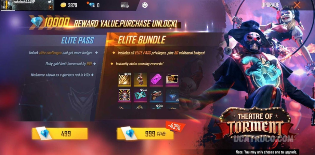 What Benefits Does The Free Fire Elite Pass Offer