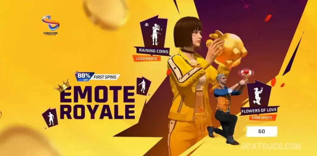 How to Get the Free Fire Coin Rain Emote