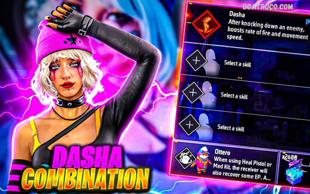 Dasha Character in Free Fire