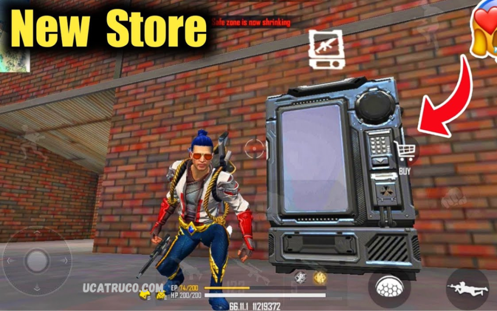 Free Fire Vending Machine