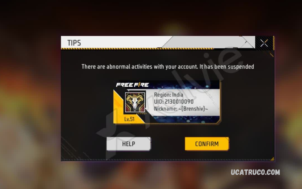 There are Abnormal Activities with Your Account